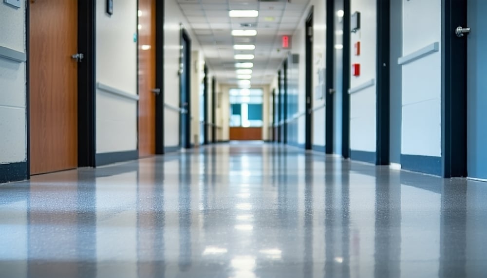 A pristine, germ-free office space cleaned by Hallway Allday A pristine, germ-free office space cleaned by Hallway Allday